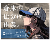 2/26~3週間の短期バイト「文房具のピッキング・梱包」髪色自由・メイクOK・朝はゆっくり10時出勤♪の詳細画像