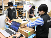 自社倉庫出荷品のピッキング・梱包作業の詳細画像