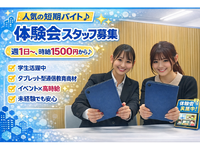【完全シフト制！】タブレット型通信教材体験会イベントスタッフの詳細画像