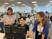 ★梅田の大手企業で安心のオフィスワーク♪ PC入力ができればOK／未経験歓迎 週3日～シフト柔軟／就活準備に役立つバイトです！の詳細画像