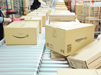 新生活のお仕事募集！❤1400円❤モクモク作業ならここ！【Amazon江東】×午後も充実！短時間シフト大募集♡/FKDS100145の詳細画像