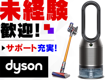【1月までの限定施策★特別ボーナス3万円支給あり！】ダイソン掃除機PRのお仕事/4120292512241
