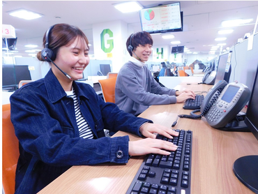 ＼ガクチカになるバイト／就活に活かせる応対力をムリなく身に付けよう♪友達と応募もOK！服装・髪型・ネイル自由/jchktcall