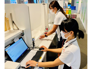 【品川健康センター】　フロントスタッフアルバイト募集