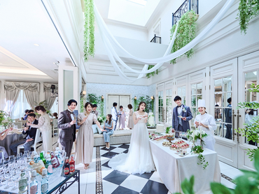 大人気！短期単発OKの土日祝日ウエディングパーティーのサポート