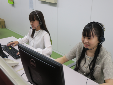 【夕方勤務】化粧品や健康食品の通販に関する受信オペレーター／週3日～・1日3h~ok｜ネイル・ピアス・髪色髪型自由⭐給与日払いもok⭐