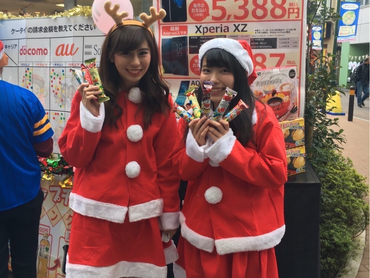 【高単価！】ショッピングモール内のイベントスタッフ