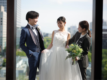 結婚式場のアシスタントスタッフ　週1～OK　土日祝歓迎！まかないあり！就活に活かせるお仕事です