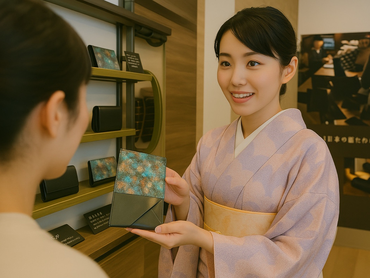 【銀座｜評価制アルバイト】日本発レザーブランド「所作」思考力・言語化力が“時給に直結”するショップスタッフ 週2日・1日3h〜｜学業最優先｜昇給上限2,000円相当｜年功序列なし｜成果と理解度で評価｜髪型ネイル自由