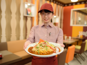 名古屋名物あんかけスパゲティのお店　「食事補助あり」「週2日～OK」「勤務時間4時間～OK」「土日祝時給＋50円」「未経験歓迎」