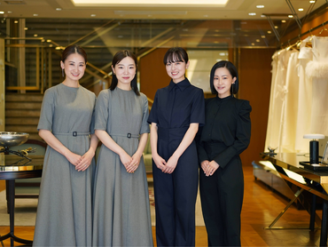 【学業との両立可◎】週1日～OK（フルタイム＆夕方の数時間からの勤務も可能）～世界の最旬ウエディングドレスを扱うセレクトショップ～