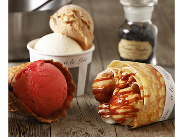 ◎シフトの融通利きます◎おしゃれなジェラート＆クレープ専門店｜ア・ル・ロイック　イクスピアリ