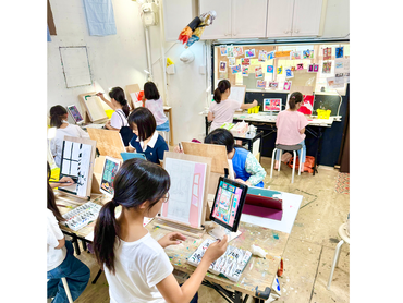 絵画教室ART STUDIO三丁目(大阪市内) 講師アシスタント・サポートスタッフの募集