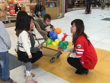 【高単価！】ショッピングモール内のイベントスタッフ