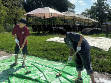 授業がない平日に屋外で思いっきり体を動かすお仕事！週2日～OK◎テント設営など体力を使う作業があるのでアクティブな大学生が多数活躍中♪イベント感覚で働けるBBQ会場の運営STAFF募集！従業員割引あり◎ (009b)