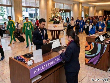 【急募／4月末までの限定募集】未経験OK！友達同士の応募も大歓迎★ホテルでの受付・誘導業務【国際イベント／英語力不要】