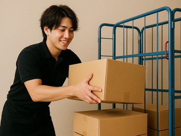 8時から11時勤務★授業の前にアルバイト★銀座三越内で商品を運ぶ館内搬送スタッフ☆