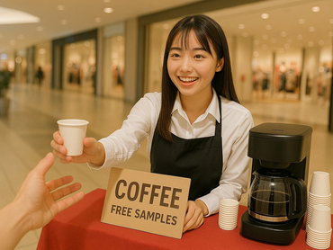 【人気アルバイト】有名メーカーの試飲イベントスタッフ／4月18日・19日／時給1200円◎／株式会社NovaEra