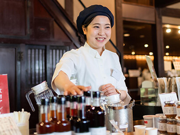 おだしの茅乃舎 販売スタッフ募集（長期・短期）土日祝は時給50円UP★★