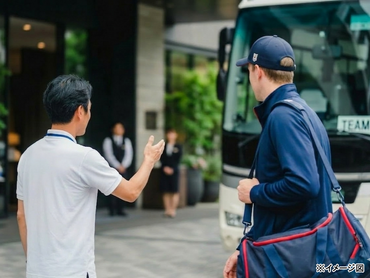 【急募／4月末までの限定募集】未経験OK！友達同士の応募も大歓迎★ホテルでの受付・誘導業務【国際イベント／英語力不要】