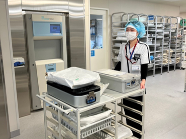 大阪大学医学部附属病院内での医療器材の洗浄・滅菌