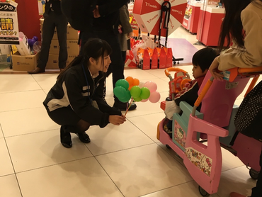 【高単価！】ショッピングモール内のイベントスタッフ