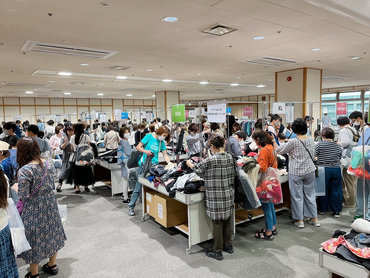 イベント運営スタッフ(アパレル販売業務)大募集!!!【6/2～5】　最寄：大手町駅【週払い可】