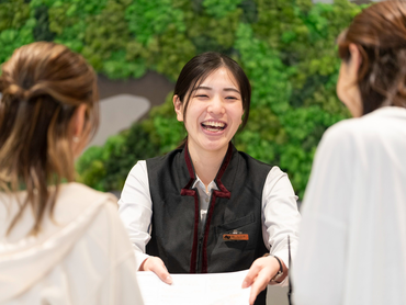 【アルバイト・パート】リゾートホテルでフロントスタッフやってみませんか？