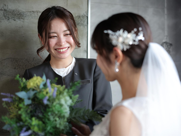 結婚式場のアシスタントスタッフ　週1～OK　土日祝歓迎！まかないあり！就活に活かせるお仕事です