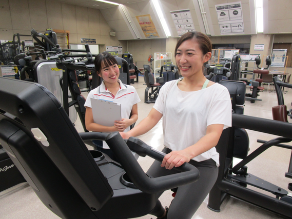 葛飾区奥戸総合スポーツセンター体育館トレーニングジムスタッフ募集の詳細画像