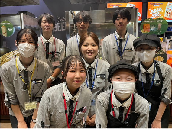 【映画館スタッフ：即日選考可能】チャットで回答するだけ！すぐに選考結果が分かるので、スムーズに二次選考へ！(MOVIX倉敷)の詳細画像