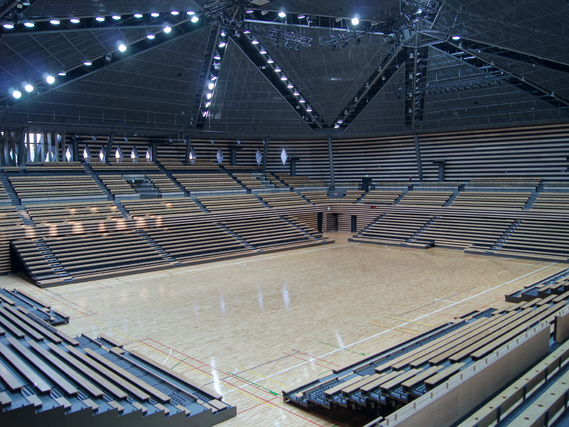 【公共スポーツ施設STAFF募集】 プロスポーツも開催される綺麗な体育館の詳細画像