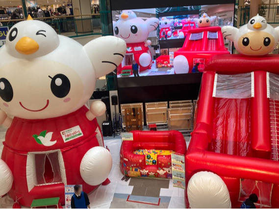＼5/3〜4限定・短期アルバイト／ショッピングモールでのふわふわ遊具イベント運営補助スタッフを募集！時給1200円◎の詳細画像