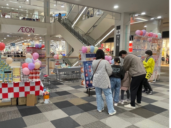【高単価！】ショッピングモール内のイベントスタッフの詳細画像