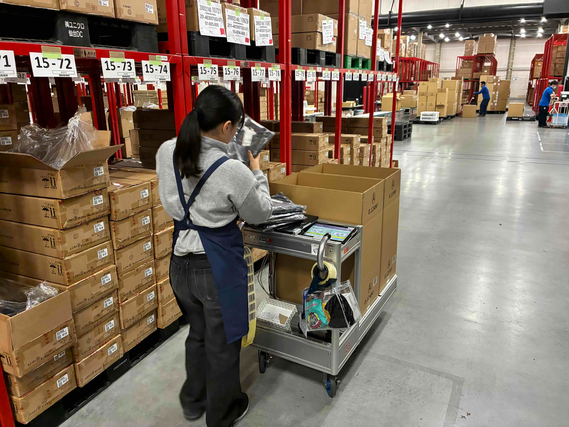 【短期でもOK！】大手アパレル倉庫のピッキング作業の詳細画像