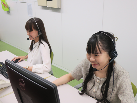 【夕方勤務】化粧品や健康食品の通販に関する受信オペレーター／週3日～・1日3h~ok｜ネイル・ピアス・髪色髪型自由⭐給与日払いもok⭐の詳細画像